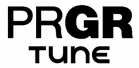 PRGR TUNE Logo (USPTO, 21.05.2015)