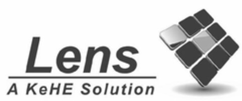 LENS A KEHE SOLUTION Logo (USPTO, 06/24/2015)