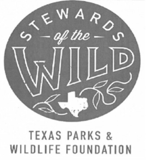 STEWARDS OF THE WILD TEXAS PARKS & WILDLIFE FOUNDATION Logo (USPTO, 07.10.2015)