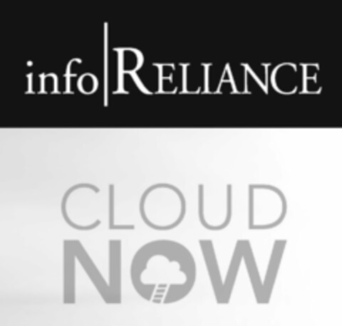 INFO RELIANCE CLOUD NOW Logo (USPTO, 09.10.2015)