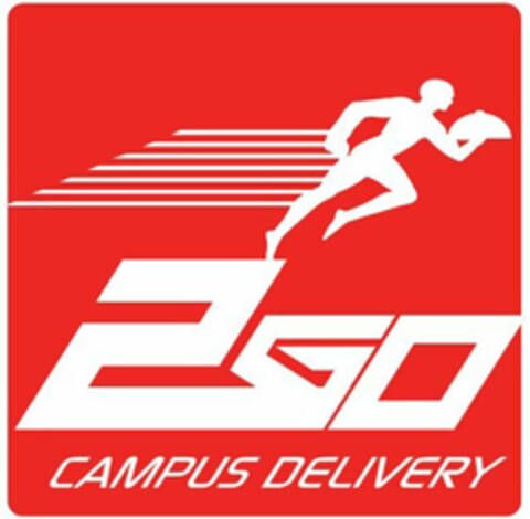 2GO CAMPUS DELIVERY Logo (USPTO, 04.12.2015)