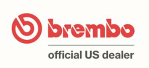 BREMBO OFFICIAL US DEALER Logo (USPTO, 22.03.2016)