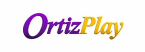 ORTIZ PLAY Logo (USPTO, 09/14/2016)