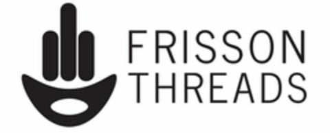 FRISSON THREADS Logo (USPTO, 25.04.2017)