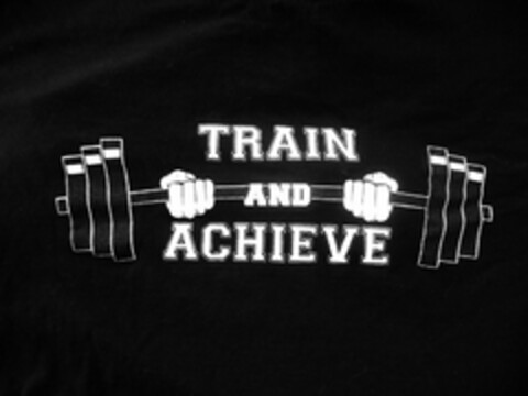 TRAIN AND ACHIEVE Logo (USPTO, 15.06.2017)