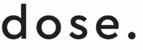 DOSE. Logo (USPTO, 28.06.2017)