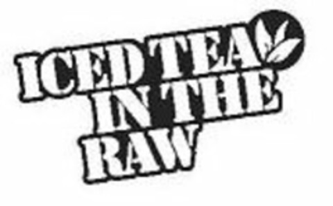 ICED TEA IN THE RAW Logo (USPTO, 09/20/2017)