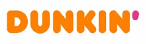 DUNKIN' Logo (USPTO, 01/25/2018)