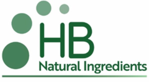 HB NATURAL INGREDIENTS Logo (USPTO, 05/22/2018)