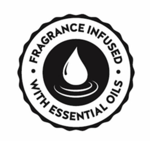 FRAGRANCE INFUSED WITH ESSENTIAL OILS Logo (USPTO, 05/24/2018)