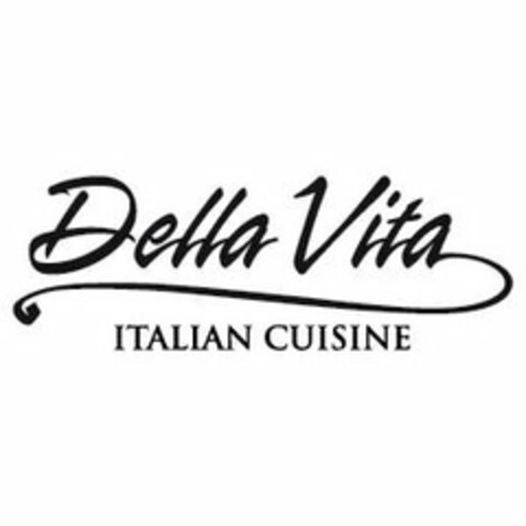 DELLA VITA ITALIAN CUISINE Logo (USPTO, 20.11.2018)