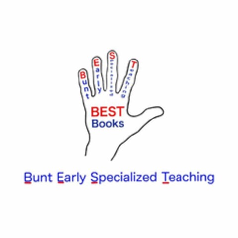 BUNT EARLY SPECIALIZED TEACHING BEST BOOKS BUNT EARLY SPECIALIZED TEACHING Logo (USPTO, 05.01.2019)