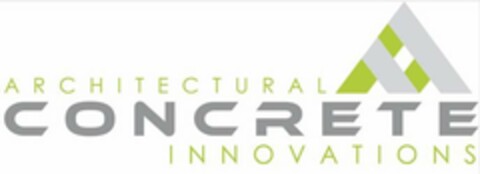 A ARCHITECTURAL CONCRETE INNOVATIONS Logo (USPTO, 06.02.2019)