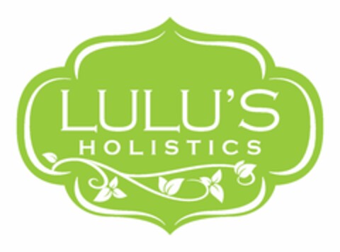 LULU'S HOLISTICS Logo (USPTO, 03/07/2019)