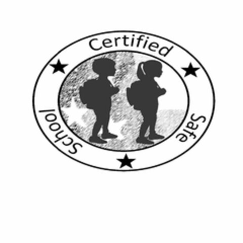 CERTIFIED SAFE SCHOOL Logo (USPTO, 03/29/2019)