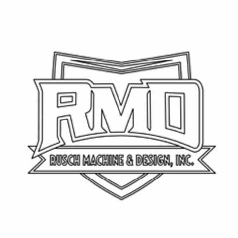 RMD RUSCH MACHINE & DESIGN, INC. Logo (USPTO, 03.04.2019)