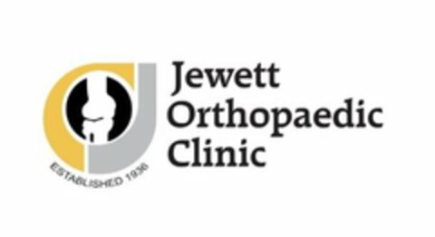 ESTABLISHED 1936 JEWETT ORTHOPAEDIC CLINIC JOC Logo (USPTO, 08.04.2019)