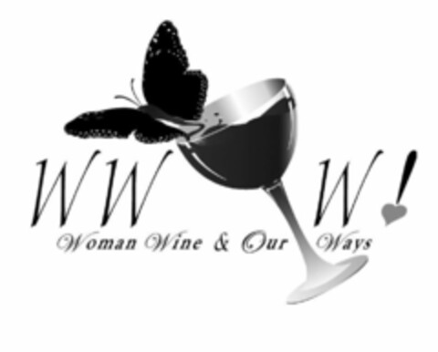 WWW! WOMAN WINE & OUR WAYS Logo (USPTO, 13.05.2019)