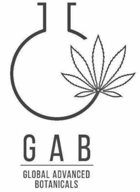 G A B GLOBAL ADVANCED BOTANICALS Logo (USPTO, 19.07.2019)