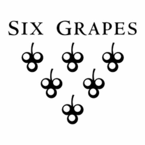 SIX GRAPES Logo (USPTO, 06/10/2020)