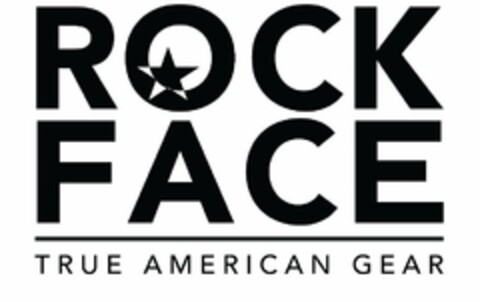 ROCKFACE TRUE AMERICAN GEAR Logo (USPTO, 19.08.2020)