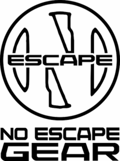 ESCAPE NO ESCAPE GEAR Logo (USPTO, 19.08.2020)