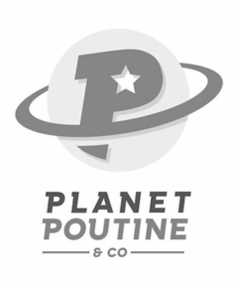 P PLANET POUTINE & CO Logo (USPTO, 20.11.2015)