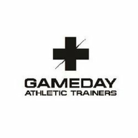 GAMEDAY ATHLETIC TRAINERS Logo (USPTO, 11/21/2017)