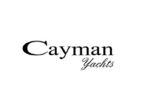 CAYMAN YACHTS Logo (USPTO, 15.04.2019)