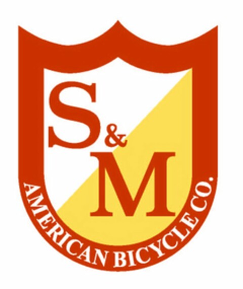 S & M AMERICAN BICYCLE CO. Logo (USPTO, 30.04.2009)