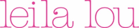 LEILA LOU Logo (USPTO, 05/18/2009)