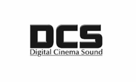 DCS DIGITAL CINEMA SOUND Logo (USPTO, 07/17/2009)