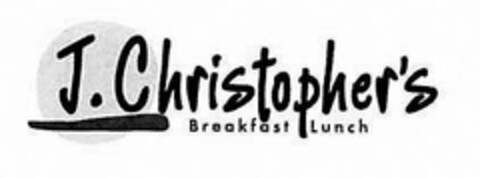 J. CHRISTOPHER'S BREAKFAST LUNCH Logo (USPTO, 09.10.2009)