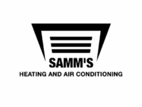 SAMM'S HEATING AND AIR CONDITIONING Logo (USPTO, 13.09.2010)