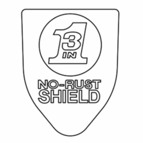 3 IN 1 NO-RUST SHIELD Logo (USPTO, 03/07/2011)