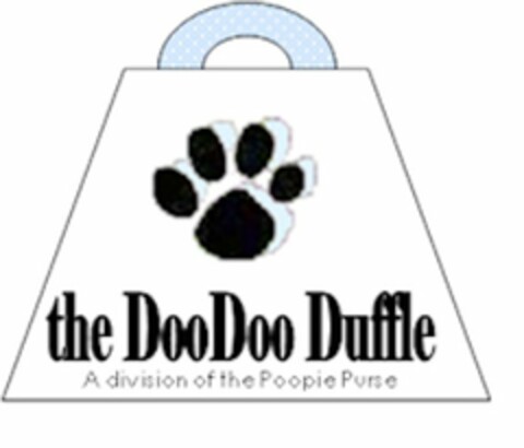 THE DOO DOO DUFFLE A DIVISION OF THE POOPIE PURSE Logo (USPTO, 07/18/2011)