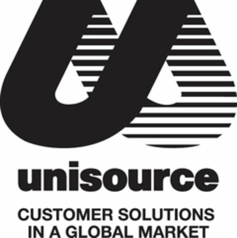 U UNISOURCE CUSTOMER SOLUTIONS IN A GLOBAL MARKET Logo (USPTO, 08.02.2012)