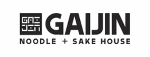 GAIJIN NOODLE + SAKE HOUSE GAIJIN Logo (USPTO, 07.03.2012)