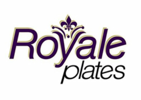 ROYALE PLATES Logo (USPTO, 13.06.2012)