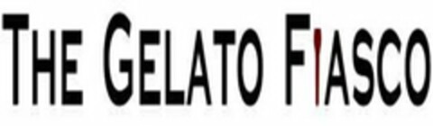 THE GELATO FIASCO Logo (USPTO, 07/27/2012)