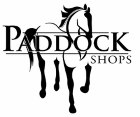 PADDOCK SHOPS Logo (USPTO, 08/16/2013)