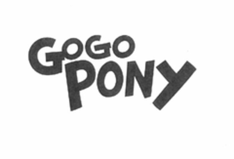 GO GO PONY Logo (USPTO, 28.01.2014)