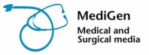 MEDIGEN MEDICAL AND SURGICAL MEDIA Logo (USPTO, 29.04.2014)