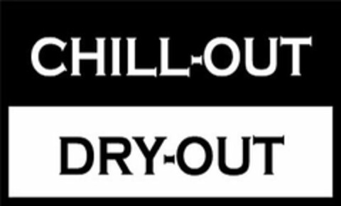 CHILL-OUT DRY-OUT Logo (USPTO, 24.04.2015)