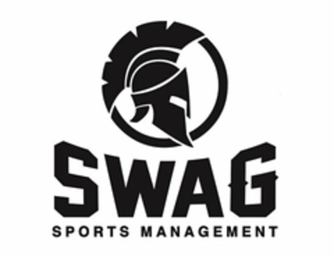 SWAG SPORTS MANAGEMENT Logo (USPTO, 02.12.2015)