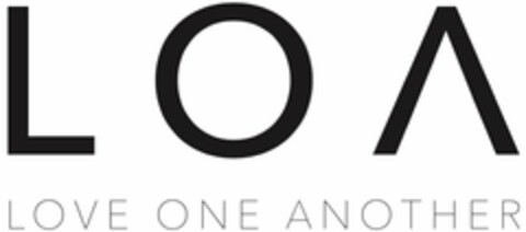 LOA LOVE ONE ANOTHER Logo (USPTO, 31.12.2015)