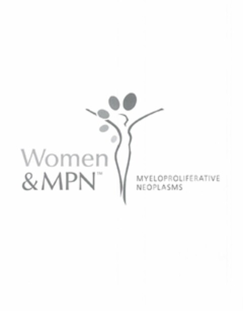 WOMEN & MPN MYELOPROLIFERATIVE NEOPLASMS Logo (USPTO, 29.08.2016)