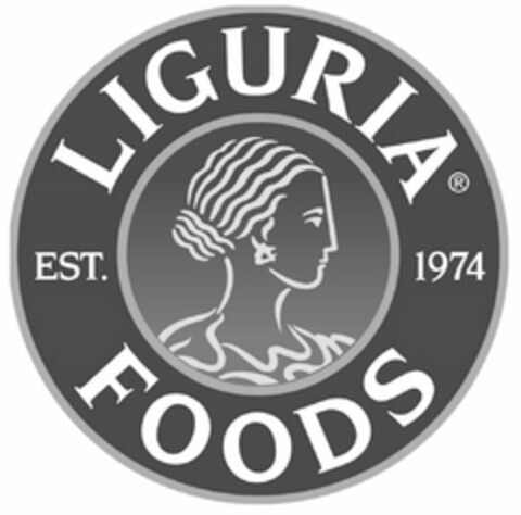 LIGURIA FOODS EST. 1974 Logo (USPTO, 05/12/2017)