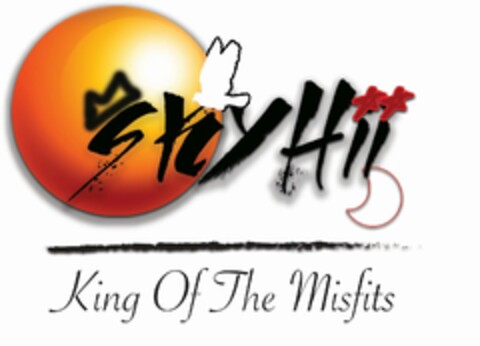 SKY HII KING OF THE MISFITS Logo (USPTO, 06.06.2017)