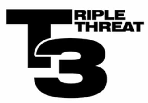 T3 TRIPLE THREAT Logo (USPTO, 26.06.2017)